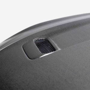 Ford Mustang Mach 1 Hood - Anderson Composites - Type-SK Double-Sided - Carbon Fiber - `21-`23